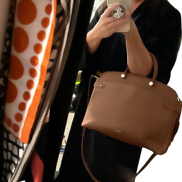 Furla Tan Leather Women's Bag - Picture 11 of 15